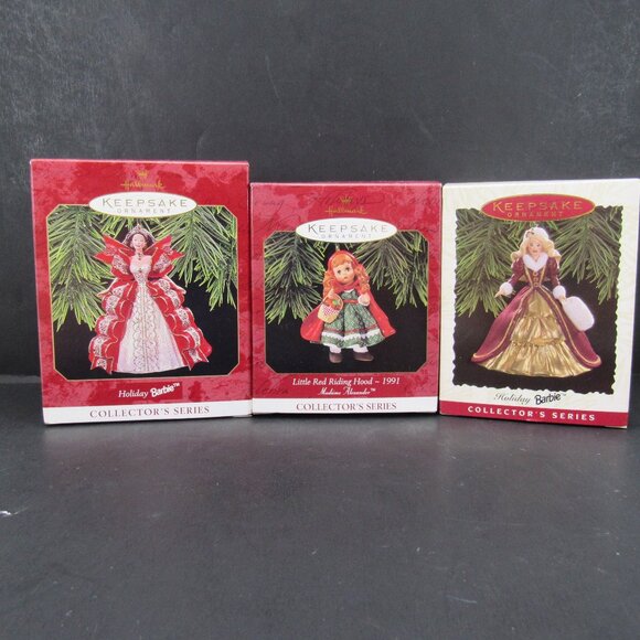 Hallmark Keepsake Ornament Collector's Series Lot of 3 Read Description - Picture 1 of 8